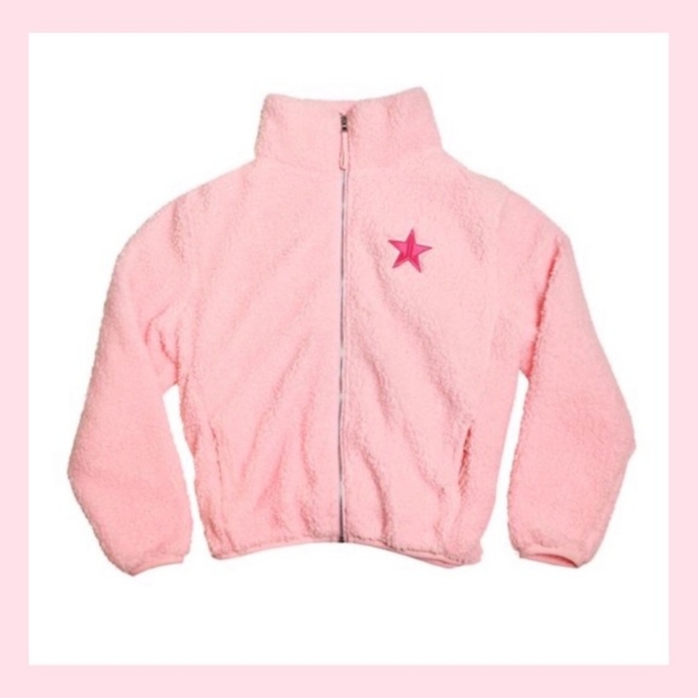 🆕️Jeffree Star, Pink, "Jeffree Star Approved", Sherpa Jacket